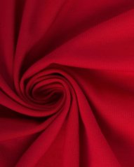 Cotton single Jersey with elastane, 1 meter, 185gr/m2, red