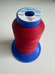 Elastická Nit Sabaflex 3000 m, čiervena