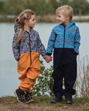 Softshellové kombinézy - Barva - šedá