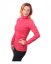 Breast-feeding roll-colar T-shirt Katerina, SALMON PINK - Size: XS/S