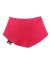 Baby cotton dribble bib, salmon pink