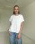 Kojicí tričko se zipem Kira, oversized – bílé