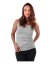 Breast-feeding T-shirt Katerina, no sleeves, olive green
