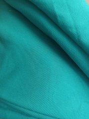 Thicker cotton knit with elastane (leggings), 1 metre, 260gr/m2, turquoise