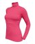Breast-feeding roll-colar T-shirt Katerina, SALMON PINK - Size: XS/S