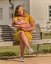 Nursing dress Thea, mustard