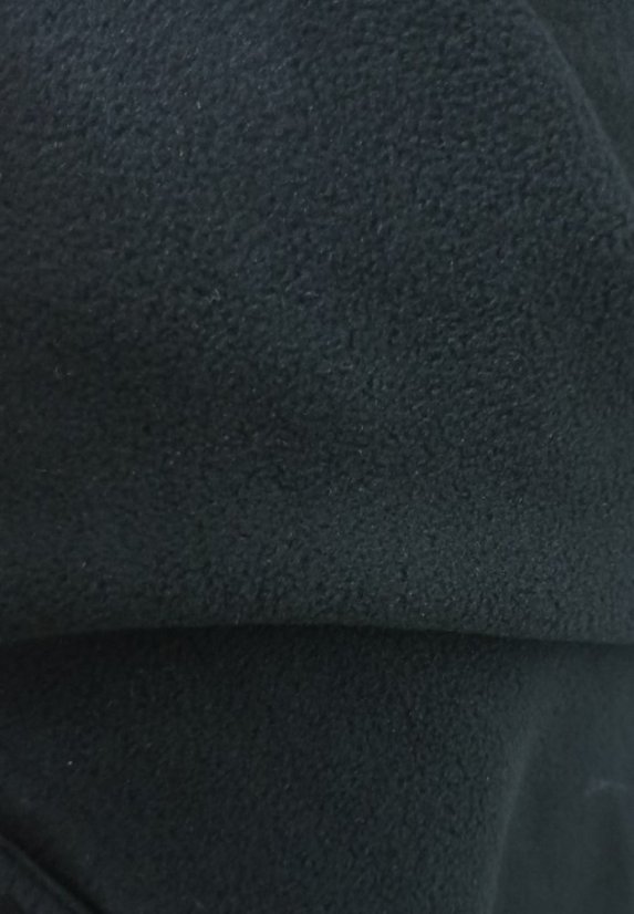 Fleece 240g, 1 Meter, schwarz