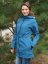Babywearing softshell jacket Alice (front/back use) + MATERNITY INSERT, PETROLEUM - Size: M/L