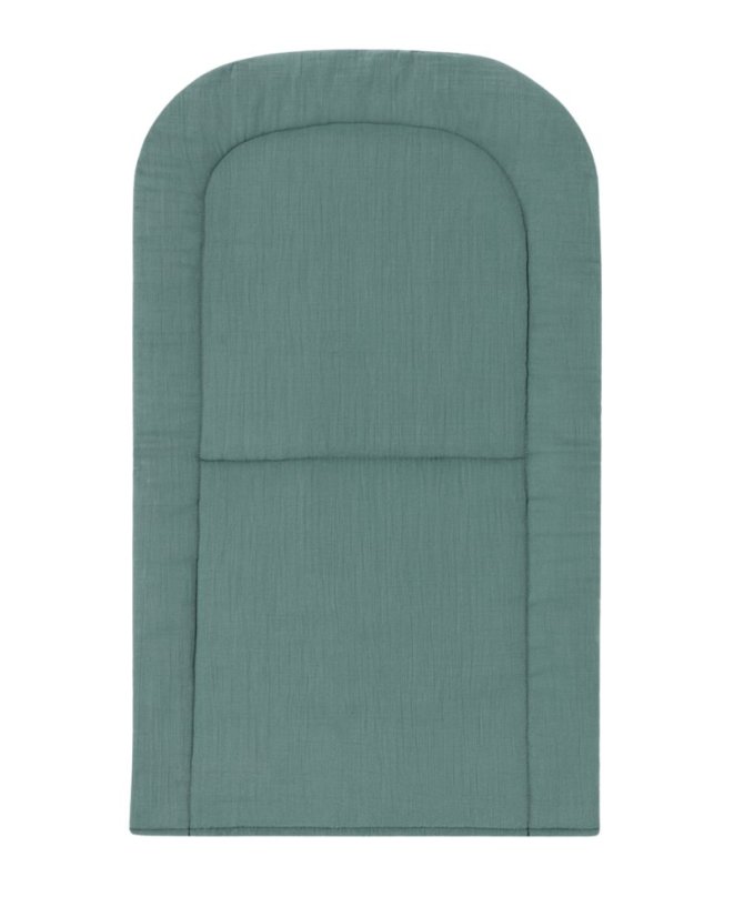 Babymatte für Nestchen oder Kinderwagen, grün