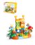 Stavebnica kvetinová záhradka s domčekom, 70 dielikov, pre deti od 3 rokov