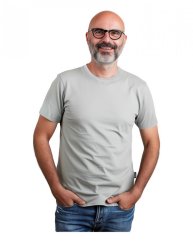 Pánské tričko Marek, krátký rukáv, olivové