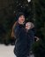 Babywearing sweater (front babywearing only) Elsa, black