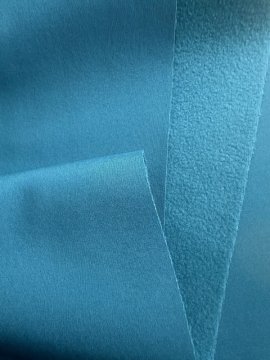 Zimní softshell s fleecem – metráž