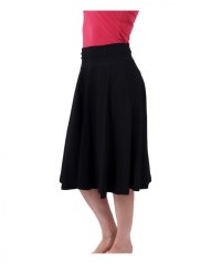 Women’s and maternity midi skirt Mirka, black