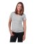 Nursing T-shirt Catherine, short sleeves – grey melange - Size: L/XL