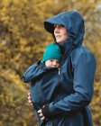 Babywearing softshell jackets