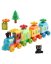 Large building blocks train with numbers, 56 pieces, age 3+
