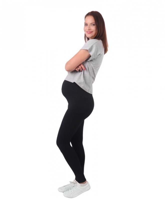 Umstandsleggings, schwarz