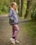 Kids softshell trousers (autumn/winter), pink