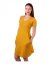 Nursing dress Thea, mustard
