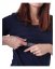 Nursing T-shirt Catherine, 3/4 sleeves – dark blue - Size: M/L