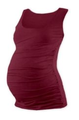 Těhotenské tílko Johanka, bordo