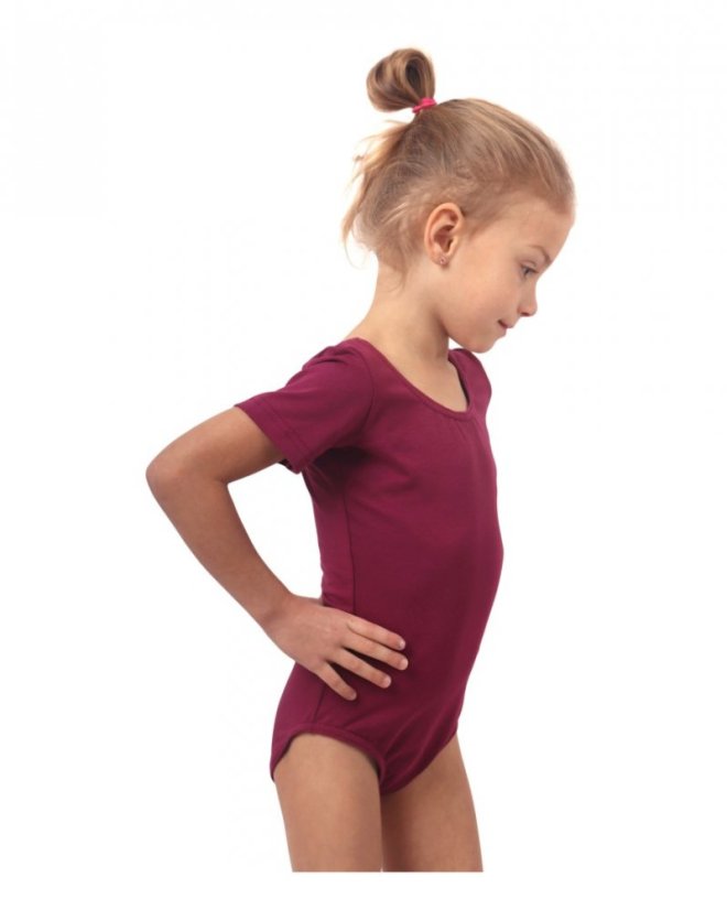 Balletttrikot für Mädchen, Zyklamen - Größe: 134