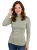 Stillrollkragenshirt Katerina, Olive