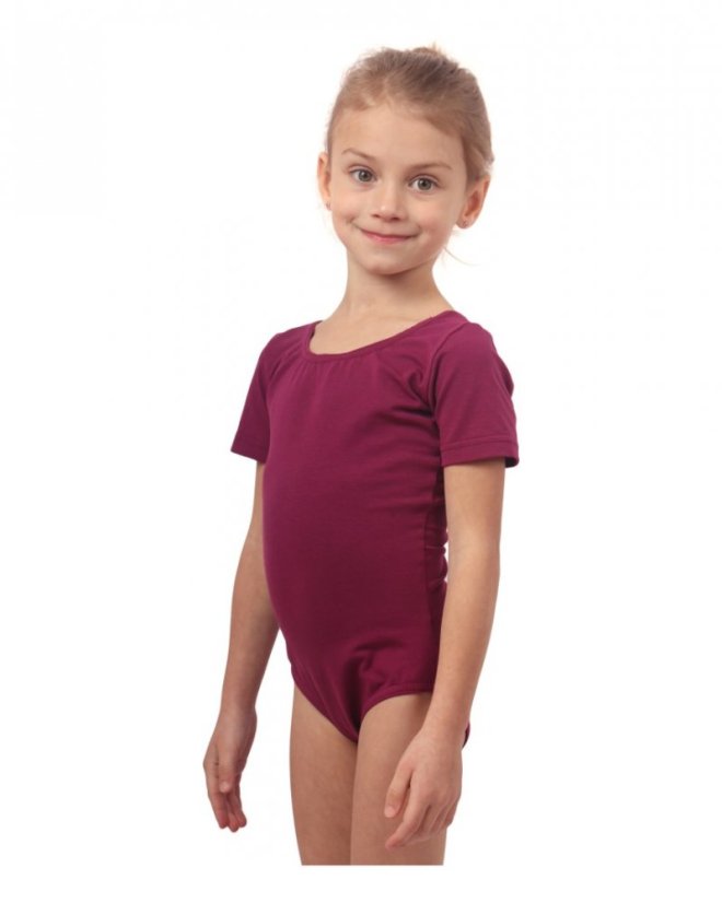 Balletttrikot für Mädchen, Zyklamen - Größe: 134