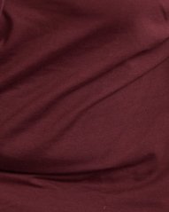 Zbytek metráže: Bavlněný úplet s elastanem, 185gr/m2, bordo