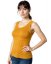 Breast-feeding T-shirt Katerina, no sleeves, mustard - Size: XS/S