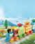 Large building blocks train with numbers, 56 pieces, age 3+