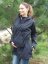 Softshellová těhotenská a nosící bunda Alice 2, černá