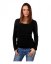 Nursing T-shirt Catherine, long sleeves – black - Size: XS/S