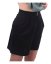 Damen-Shorts aus Leinen, schwarz - Größe: 46