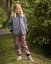 Kids softshell trousers (autumn/winter), pink