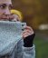 Babywearing sweater Lisa, grey melange