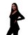 Maternity and breast-feeding tunic Anicka, BLACK