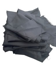 Podšívkovina- zbytky, prostřihy, černá, 1 kg