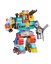 Stavebnica robot s autami a vrtuľníkom, 172 dielikov, pre deti od 3 rokov