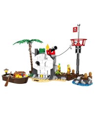 Stavebnice Piráti a ostrov pokladů, 232 dílků