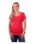 Dámské tričko Brigita, krátký rukáv, lososově růžová