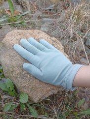 Kinderhandschuhe bei Ekzem für Atopiker – olivgrün