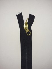 Zips 60cm špirálový, čierna