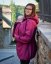 Softshellová těhotenská a nosící bunda Alice 2, fuchsiově růžová