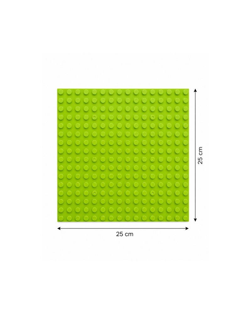 Feelo Podložka na stavění pro velké kostky pro děti od 3 let, 25× 25 cm