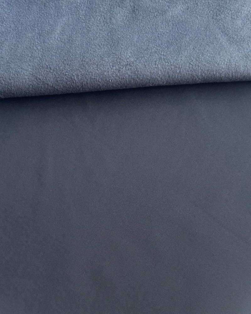 E-shop Zvyšok látky: zimný fleecový softshell, antracitový 0,2 m
