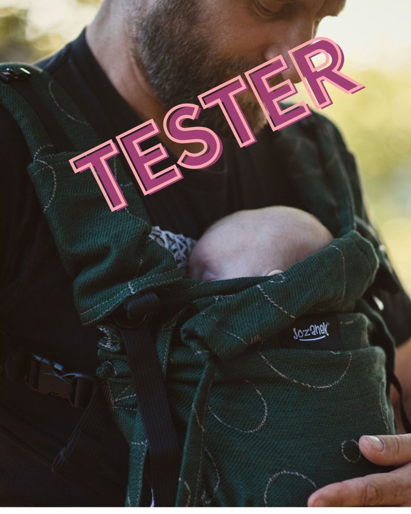 E-shop Jožánek TESTER Nosič od narodenia Jozanek Newborn, zelený